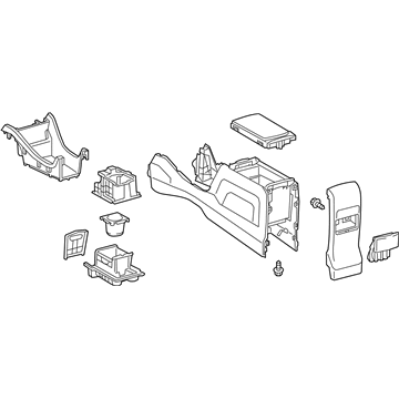 Toyota 58810-47050-B0 Console Assembly