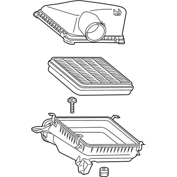 Toyota 17700-38183 Air Cleaner Assembly