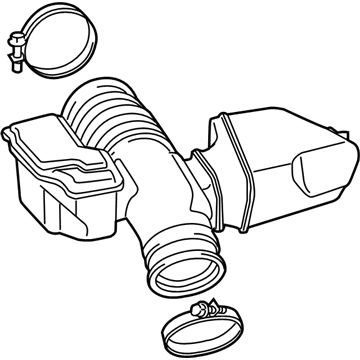 Toyota 17880-38040 Air Hose