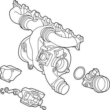 Toyota 17201-WAA08 Turbocharger