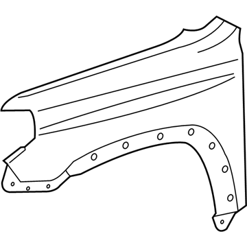 Toyota 53811-35420 Fender