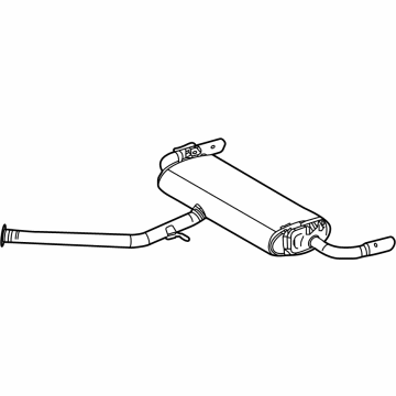 Toyota 17430-25241 Muffler & Pipe