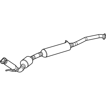 Toyota 17410-25670 Front Pipe