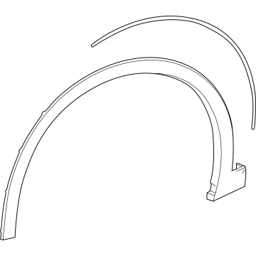 Toyota 75601-30130 Finish Molding