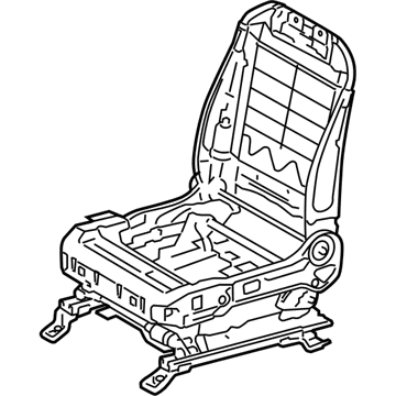 Toyota 71110-60461 Frame Assembly, Front Seat