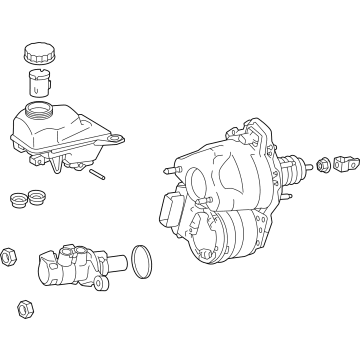 2023 Toyota Corolla Brake Booster - 47210-12591