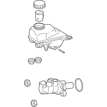 Toyota Corolla Brake Master Cylinder - 47201-19105