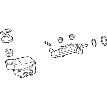 2010 Scion xD Master Cylinder Repair Kit - 47201-52422