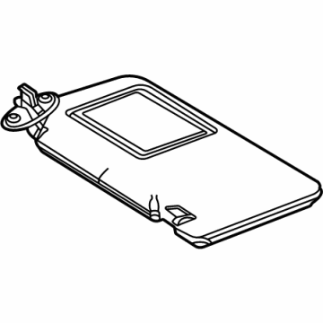 Toyota 74310-0E260-B1 Sunvisor