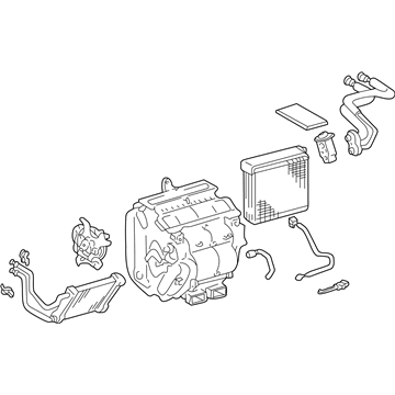 Toyota 87050-07091 A/C & Heater Assembly