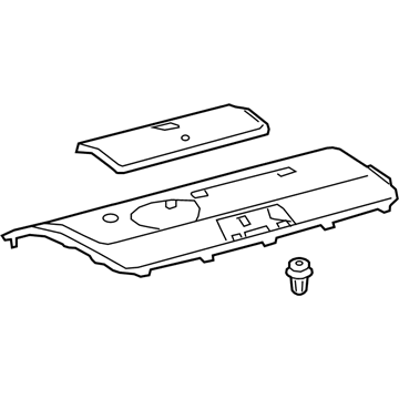 Toyota 64330-06A71-C2 Package Tray Trim