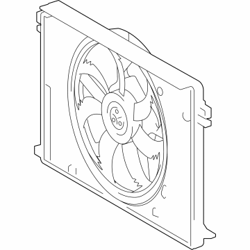 Toyota 16360-F0060 Fan Assembly