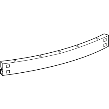 Toyota 52171-02230 Reinforcement, Rear Bumper