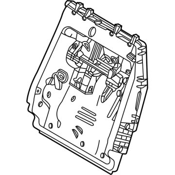 Toyota 71274-08030 Panel, Rr Seat Back