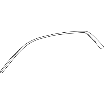 Toyota 75505-AC010 Drip Rail, Passenger Side