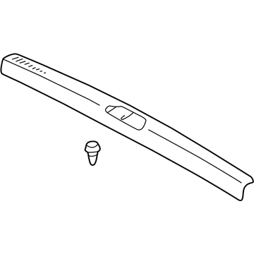 Toyota 67935-08010-E0 Plate, Back Door Scuff