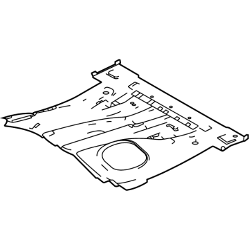 Toyota 58211-0E170 Center Floor Pan