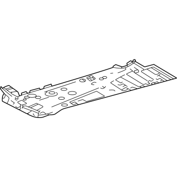 Toyota 58111-0E080 Front Floor Pan