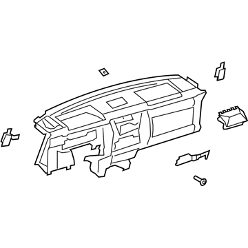 Toyota 55301-35281-B0 Instrument Panel