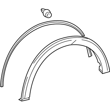 Toyota 75601-52010 MOULDING Sub-Assembly, F