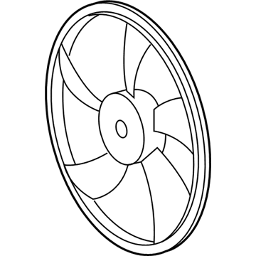 2016 Toyota Highlander Cooling Fan Assembly - 16361-0P310