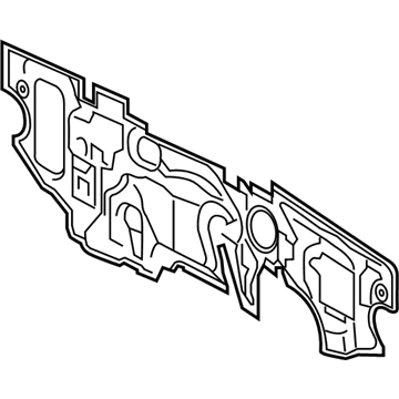 Toyota 55223-0C011 INSULATOR, Dash Panel