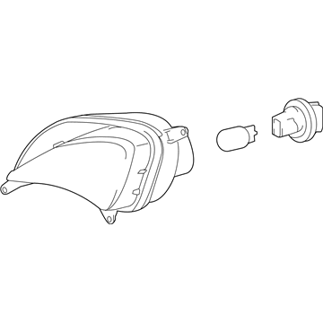 Toyota 81510-07010 Turn Signal Lamp