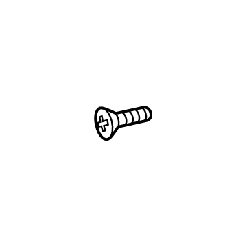 Toyota 90148-A0017 Striker Screw