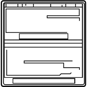 Toyota 74542-35010 Plate