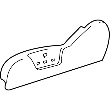 Toyota 71812-35100-B1 Track Cover