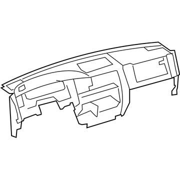 Toyota 55301-0C030-E0 Panel Sub-Assy, Instrument