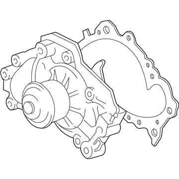 Toyota 16100-29085 Water Pump Assembly