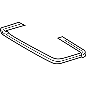 Toyota 63252-35010 Weatherstrip, Removable Roof, Rear