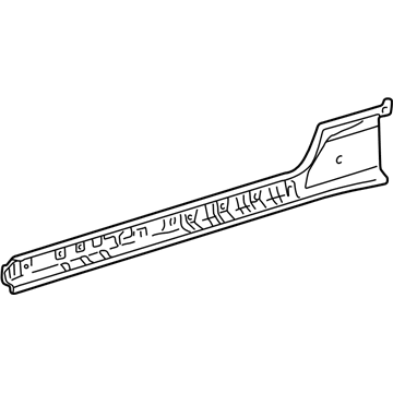 Toyota 57415-04900 Inner Rocker