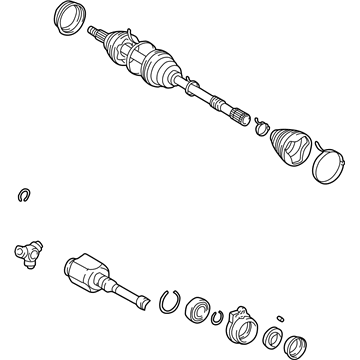 1999 Toyota RAV4 Axle Shaft - 43420-42041