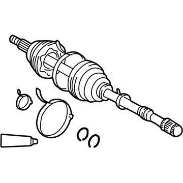 Toyota 43470-19659 Outer Joint Assembly