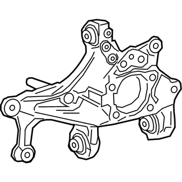 Toyota 42304-0R090 Carrier Sub-Assembly, Rr