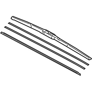 Toyota 85212-33340 Wiper Blade