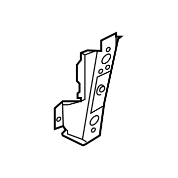 Toyota 58374-WB001 Striker Reinforcement