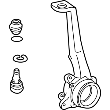 Toyota 43201-35071 Knuckle, Steering, RH