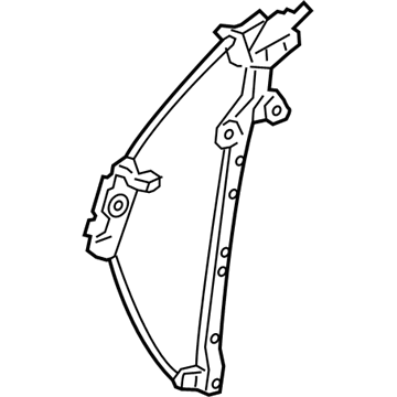 Toyota 69802-12273 Window Regulator