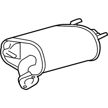 Toyota 17430-0V250 Rear Muffler