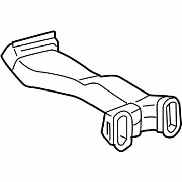 Toyota 58861-30230 Center Duct