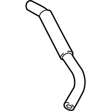 2017 Toyota Sienna Coolant Reservoir Hose - 16261-0P070