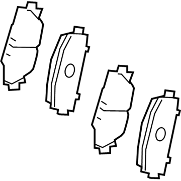 Toyota 04465-12670 Brake Pads