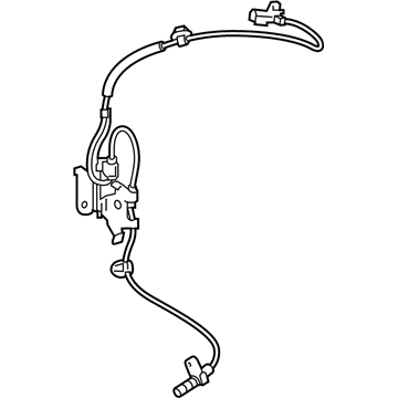 Toyota 89543-12110 ABS Sensor