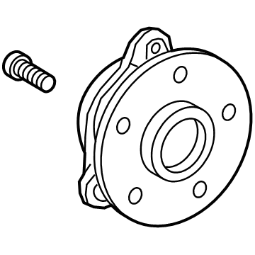 Toyota 43550-47020 Front Hub & Bearing