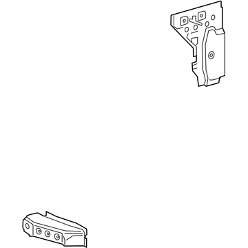 Toyota 57145-WAA01 Reinforcement, Fr Si