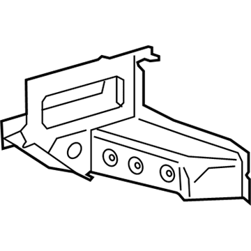 Toyota 57016-WAA01 Reinforcement Sub-As