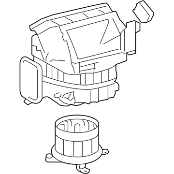 Toyota 87130-60534 Blower Assembly